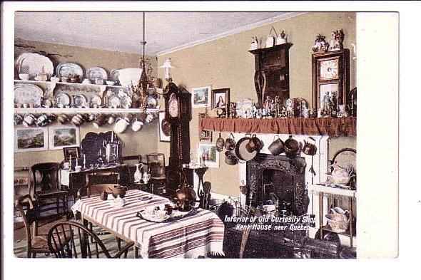 Old Curiosity Shop, Interior, Kent House, Quebec, Quebec