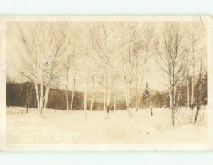 1920's rppc NICE VIEW Jackson In White Moutains - Near Conway & Berlin NH i7716