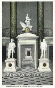 Franzonia Clock, Statuary Hall, US Capitol - District Of Columbia s, District...