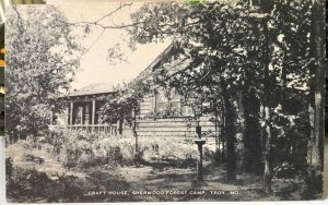 Vintage Postcard 1930-1940's Sherwood Forest Camp, Troy, Missouri (MO)