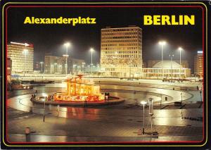 B62576 Berlin Alexanderplatz bei Nacht  germany