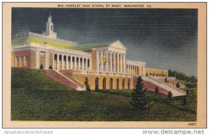 Virginia Winchester Handley High School By Night