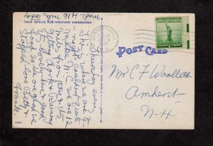 SC Farron's Cottage Court Cabins Shell Gas Station Bennettsville South Carolina