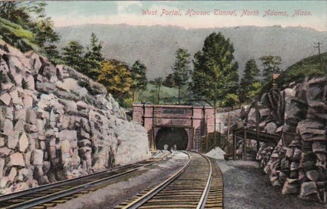 Massachusetts North Adams West Portal Hoosac Tunnel