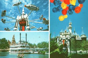 Vintage Postcard The Happiest Place on Earth Disneyland Anaheim California CA