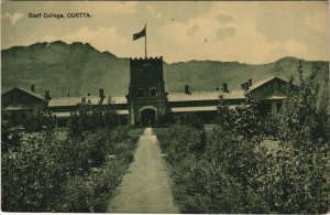 PC PAKISTAN, QUETTA, STAFF COLLEGE, Vintage Postcard (b43201)