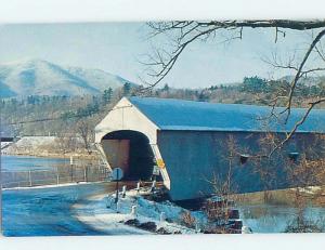 Unused Pre-1980 COVERED BRIDGE Windsor Vermont VT H7947