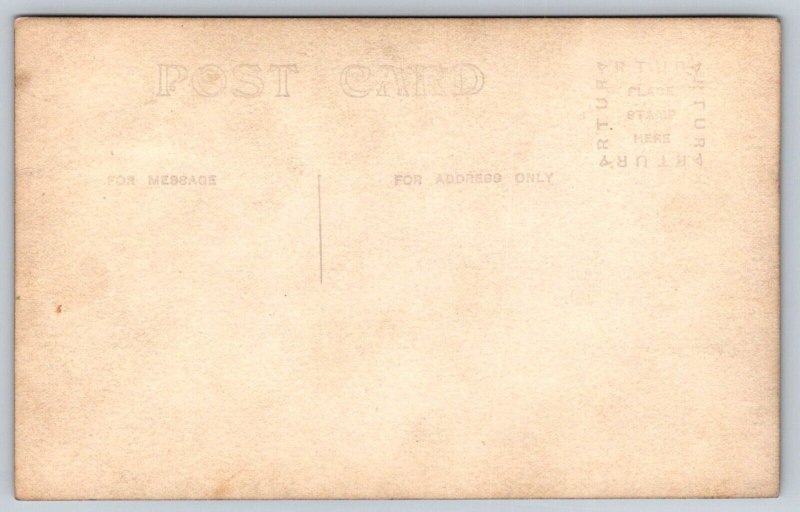 RPPC Pretty Girl in Chair  c1910   Postcard