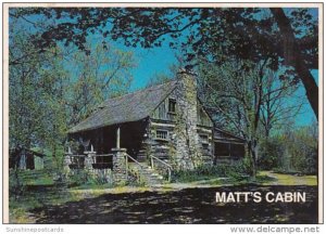 Missouri Shepherd Of The Hills Farm Old Matt's Cabin West Of Branson