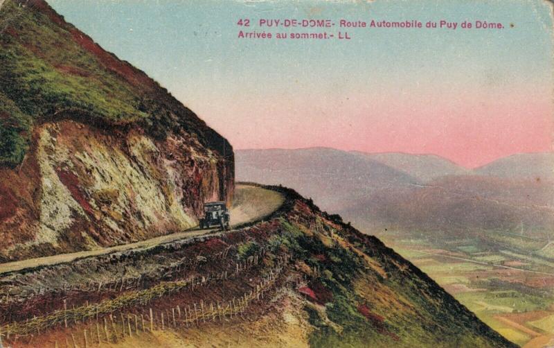 France Puy de Dome Route automobile du puy de dome 01.62