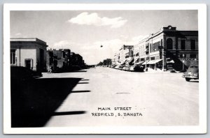 Redfield SD Main St~Parsons Hardware~Bowling Pin Sign~Drug & Jewelry Store RPPC