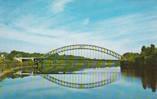 Massachusetts Tyngsboro Bridge Over Merrimack River