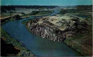 Snake River Canyon from Perrine Memorial Bridge Twin Falls Idaho Postcard PC309