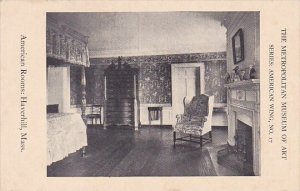 American Rooms Haverhill Massachusetts American Wing No 17 Metropolitan Museu...