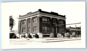 Neodesha Kansas KS Postcard RPPC Photo Standard Oil Co. Building c1930's Vintage