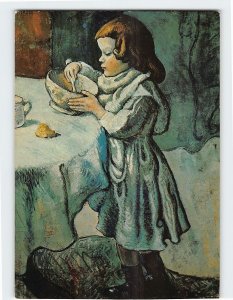 Postcard Die Naschkatze (Le Gourmet) By P. Picasso, National Gallery of Art, DC