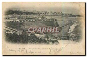 Old Postcard Cabourg General view taken from the Villa Foucher Careil