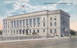 Iowa Des Moines Municipal Building Curteich