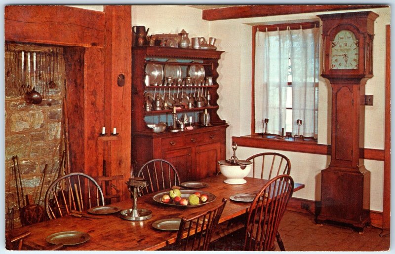 c1960s Lancaster, PA Landis Valley Farm Museum Route 222 Kitchen Interior A311