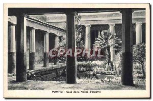 Postcard Ancient Pompeii Casa delle Nozze d'Argento