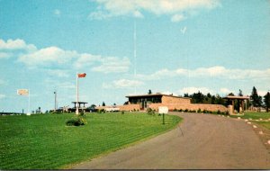 Canada New Brunswick Mancton Tourist Bureau Located On Lutes Mountain