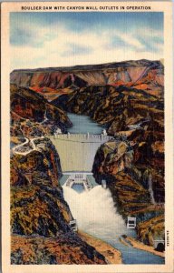 Nevada The Boulder Dam Curteich