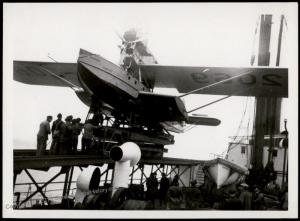Germany Dornier Catapult Airplane Original Photograph 65114