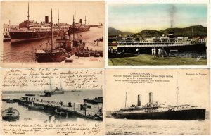 SHIPPING AFRICA AFN SHIPS 70 Vintage Postcards (L3566)