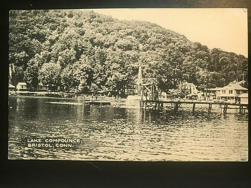 Vintage Postcard 1907-1915 Lake Compounce Bristol Connecticut CT