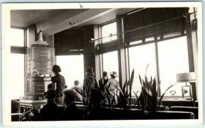 New York, NY   Interior WEST LOUNGE of EMPIRE STATE BUILDING  1944    Postcard