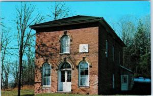 BRIDGETON, IN Indiana    MASONIC LODGE   (1875)  c1960s   Postcard