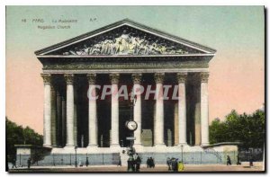 Postcard Old Paris La Madeleine