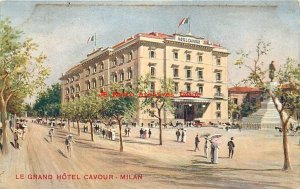 Italy, Milan, Le Grand Hotel, 1912