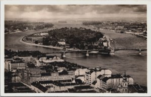 Hungary Budapest View of the Isle of St Margaret's Vintage RPPC C146