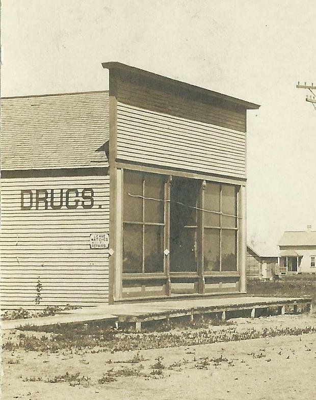 Fordville NORTH DAKOTA RP 1912 GENERAL STORE nr Park River Grafton Inkster