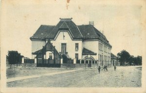 Serbia Postcard Veliki Beckerek school