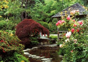 Japanese Gardens,Victoria,British Columbia,Canada