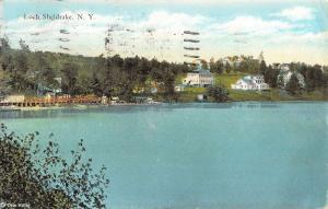 loch sheldrake lake new york Antique Postcard L3557