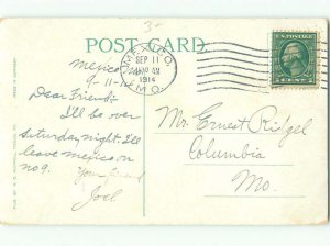 Divided-back MOONLIGHT ON EAST LAKE Published In And Postmarked Mexico MO AE5198