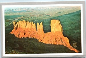 Postcard - Aerial view of Monument Valley On The Arizona-Utah border