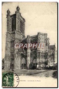 Troyes - Cathedrale St Pierre - Old Postcard