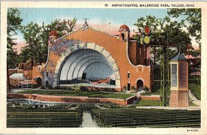 Postcard THEATER SCENE Toledo Ohio OH AI0734