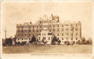 J1/ Tulsa Oklahoma RPPC Postcard c1939 Morningside Hospital  107