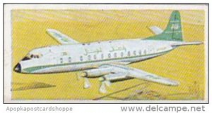 Lyons Trade Card Wings Across The World No 7 Vickers Armstrong Viscount U K