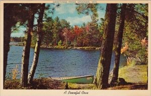 Greetings From Spooner A Peaceful Cove Spooner Wisconsin 1965
