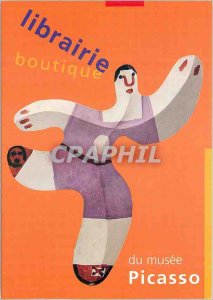 Postcard Modern Bookstore du Musee Picasso