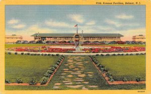 BELMAR, New Jersey NJ    FIFTH AVENUE PAVILION   c1940's Curteich Linen Postcard