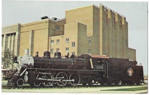 Old Chief Iron Horse Steam Train Locomotive Presented to Sioux City Iowa