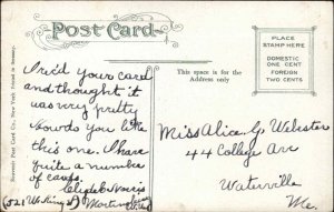 Martinsburg West Virginia WV West Burk Street Scene c1900s-10s Postcard