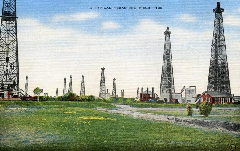 TX - Typical Oil Field